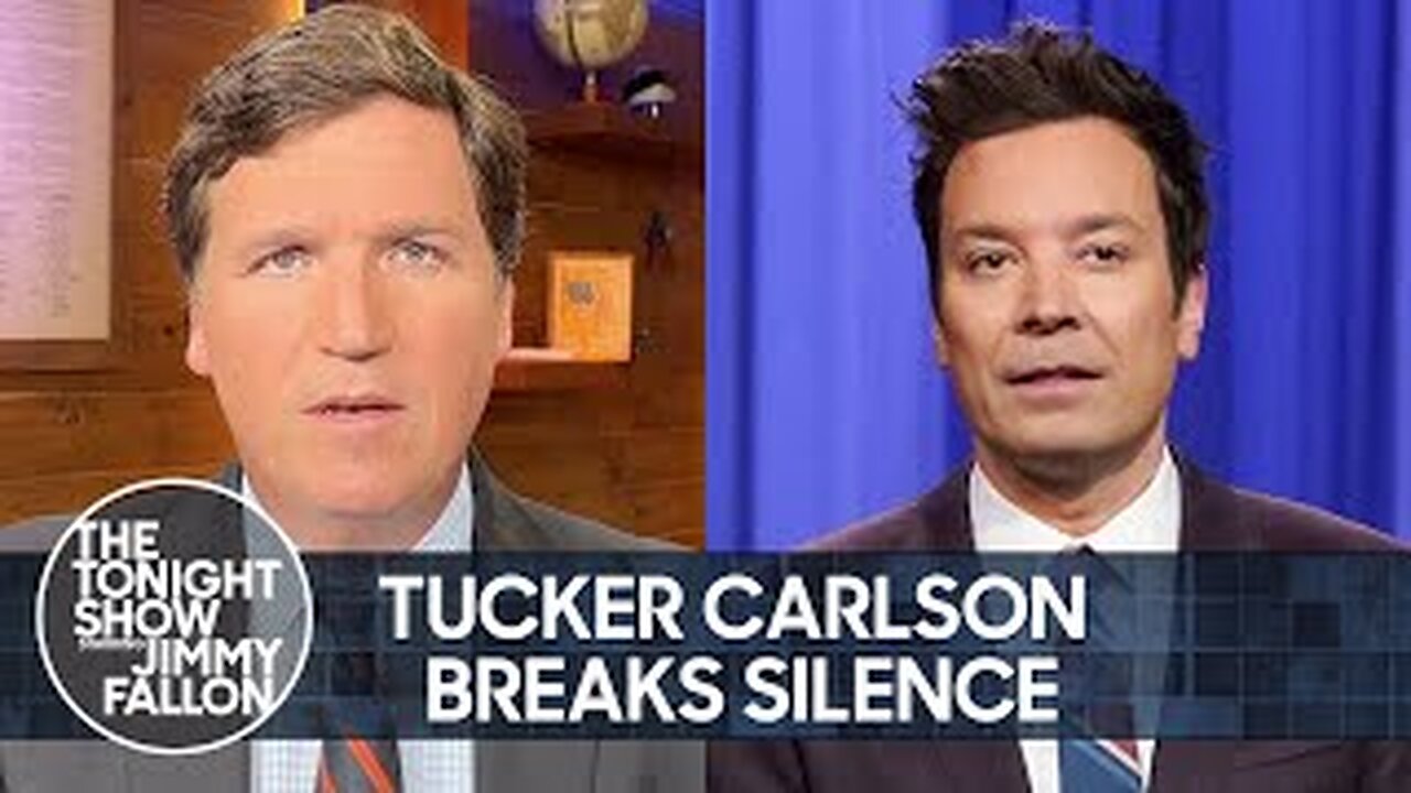 Tucker Carlson Breaks Silence, DeSantis Plans Mid-May Campaign Launch | The Tonight Show