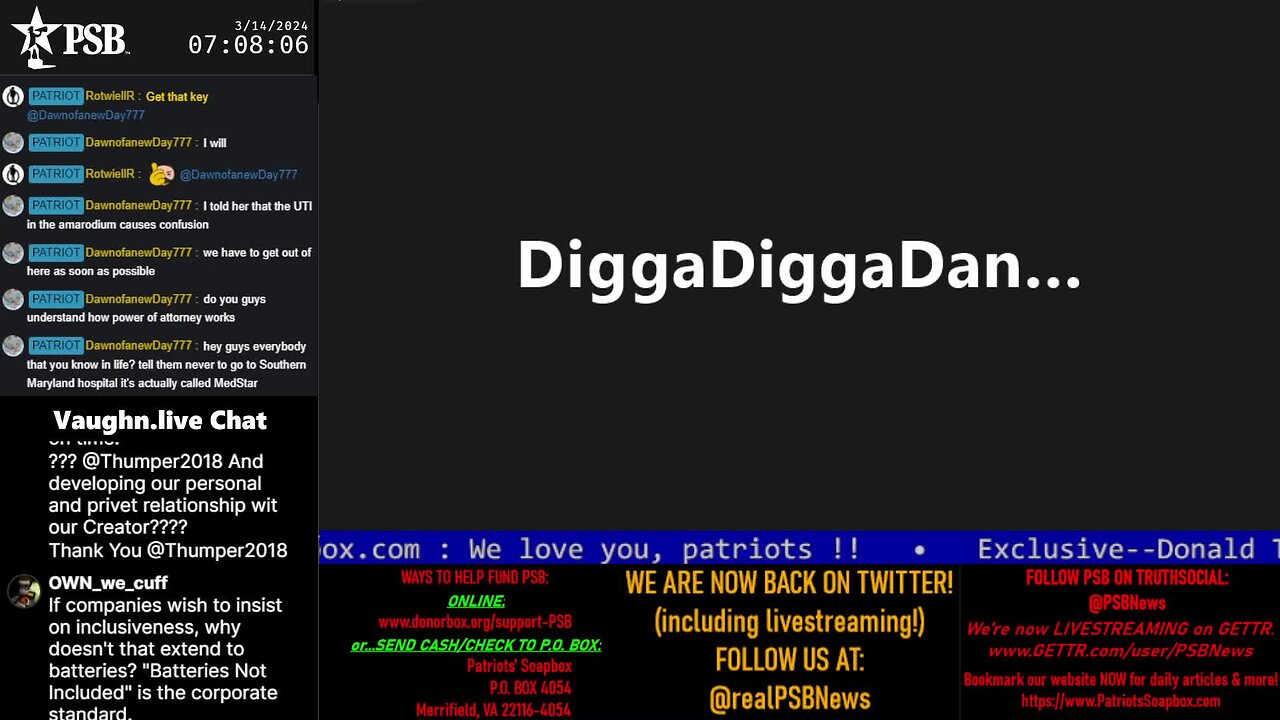 2024-03-14 07:00 EDT - Patriots Soapbox AM: with MykelJaye, SkyeBreeze