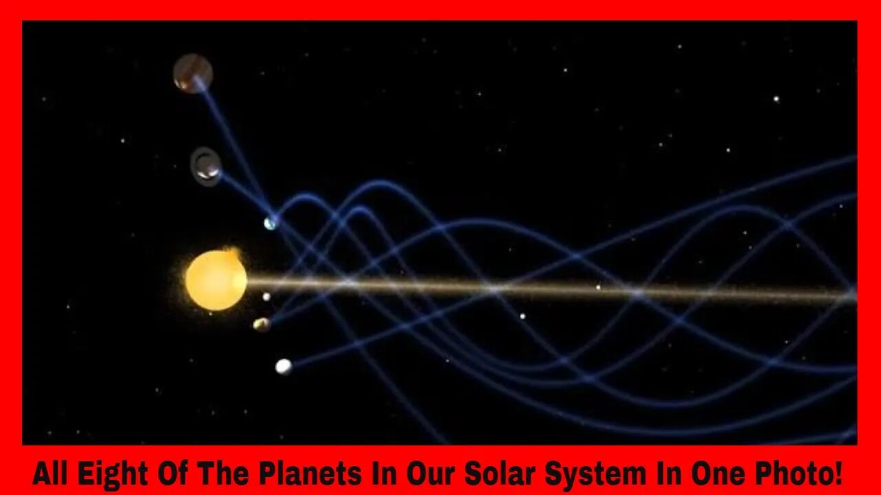 All Eight Planet In Our Solar System In One Photo!