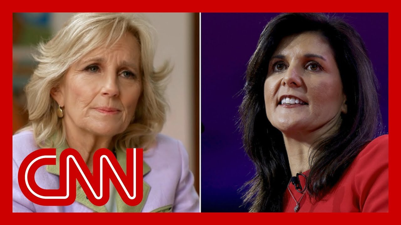 Jill Biden reacts to Nikki Haley's calls for presidential competency test