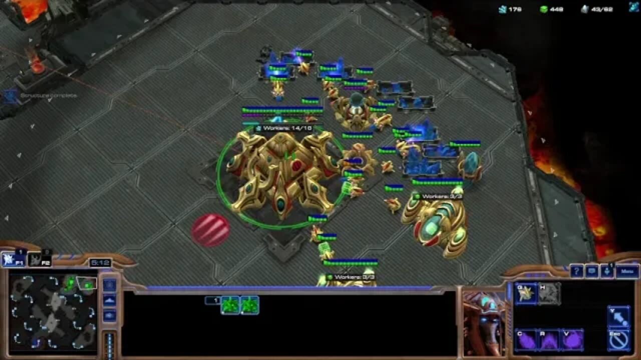 Session 2: Starcraft II (1v1 matchmaking as random) - -