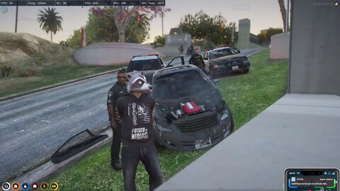 NoPixel SA - Guaxinim, o pior piloto de fuga