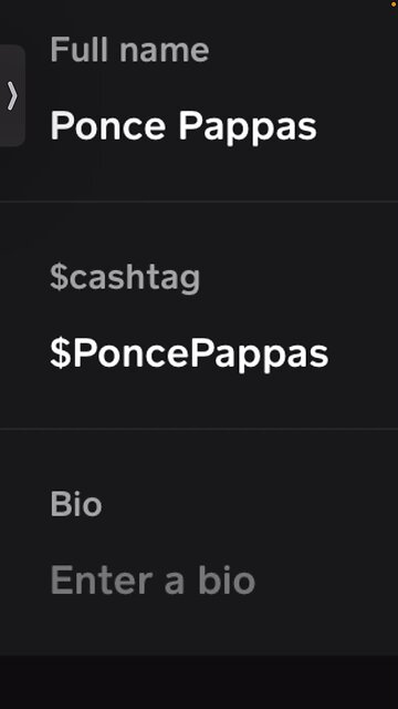 Cashapp tag