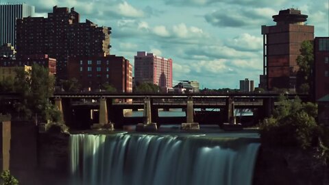 Beachfront B Roll High Falls Time Lapse + Long Exposure Free to Use HD Stock Video Footage