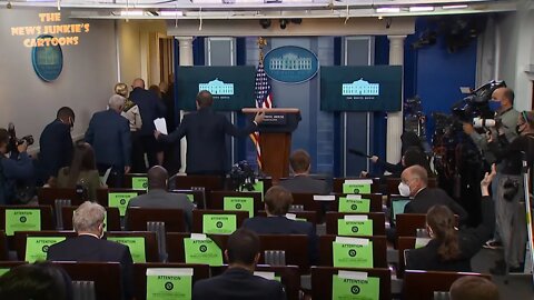 Reporters Meltdown At Mike Pence’s briefing.