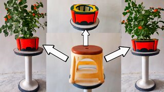 Make a Flower Vase from gypsum Make A Flower Vase from Cement