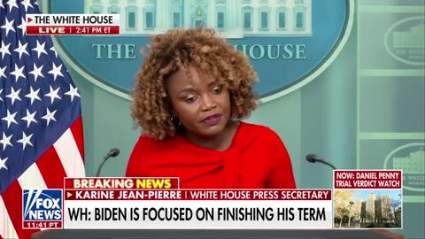 Karine Jean-Pierre addresses Hunter Biden pardon