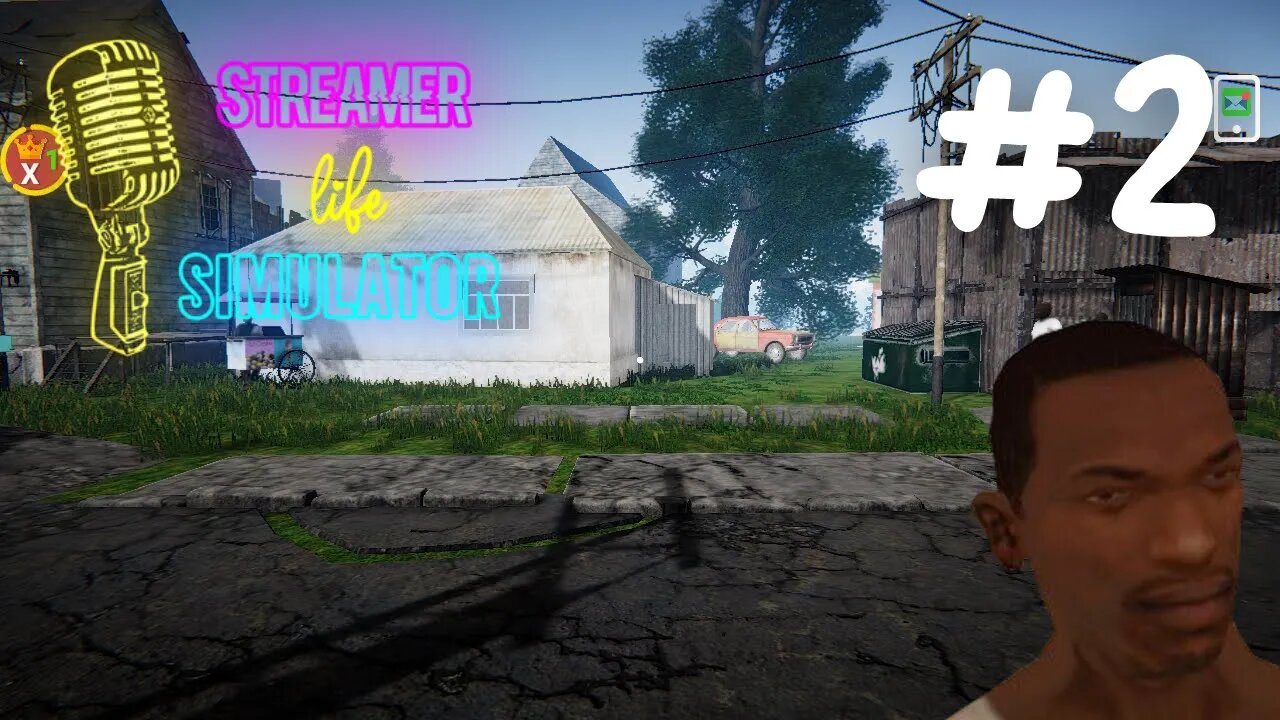 STREAMER LIFE SIMULATOR #2 CJ TA FICANDO FAMOSO (GAMEPLAY PT-BR)