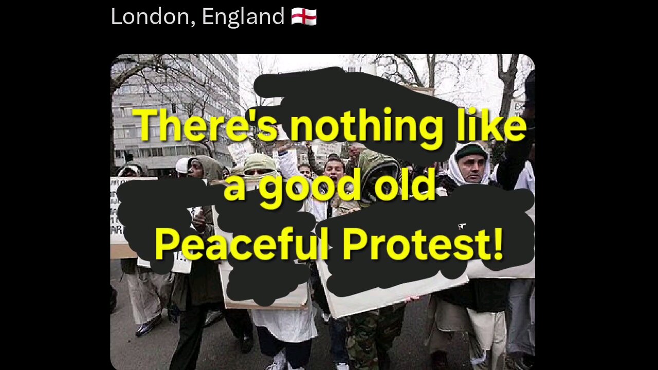 There's nothing like a good old Peaceful Protest!