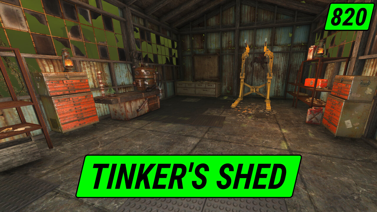 Finding The Tinkerer's Shed | Fallout 4 Unmarked | Ep. 820