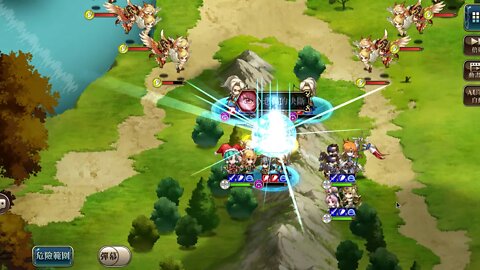 夢幻模擬戰 世界地圖 往第四十八章小節一 (公主聯盟角色完成)