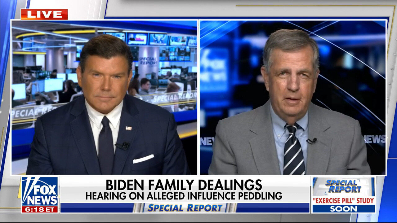 Brit Hume: Bobulinski's Testimony 'Established' That Joe Biden Knew Of Hunter's Business Dealings