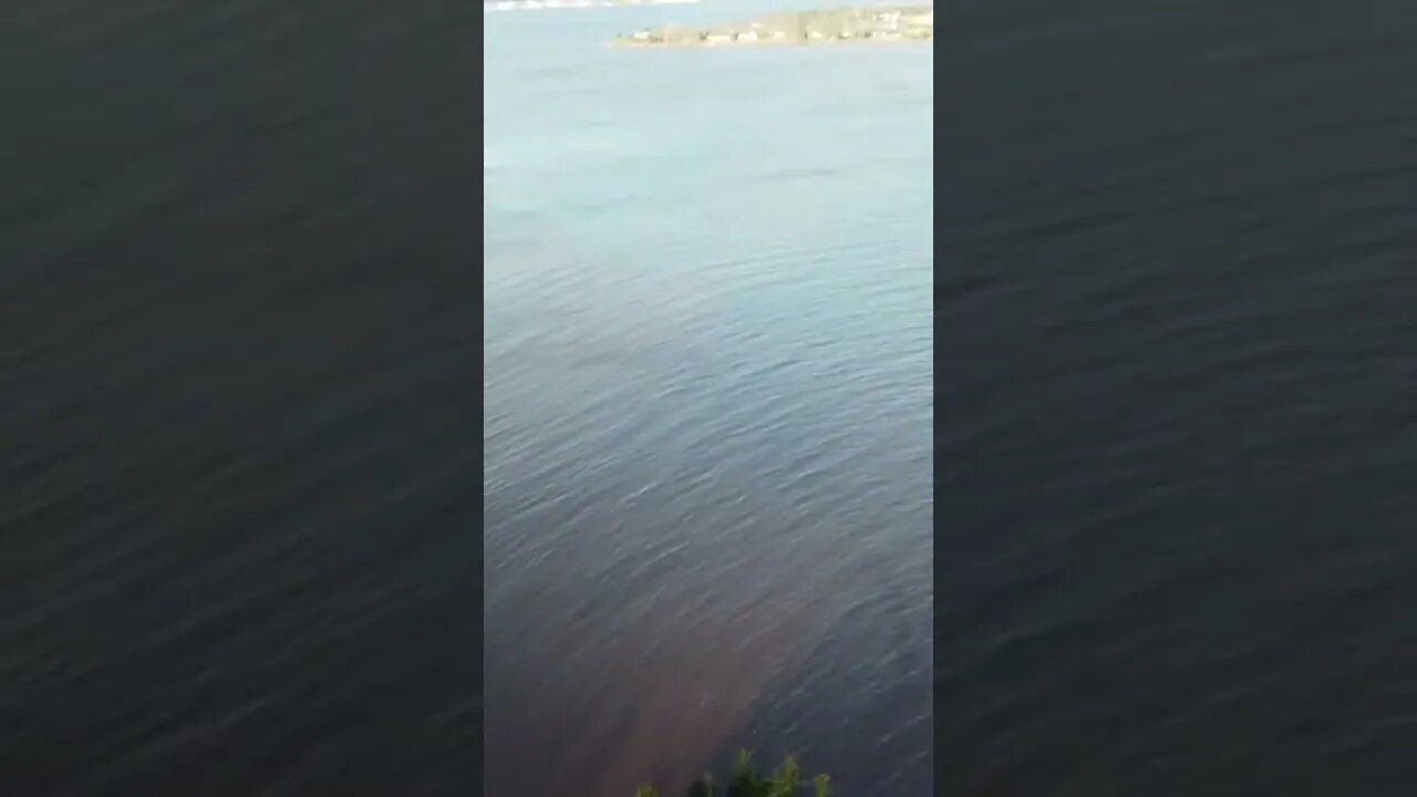 Overhead view of beautiful Canada