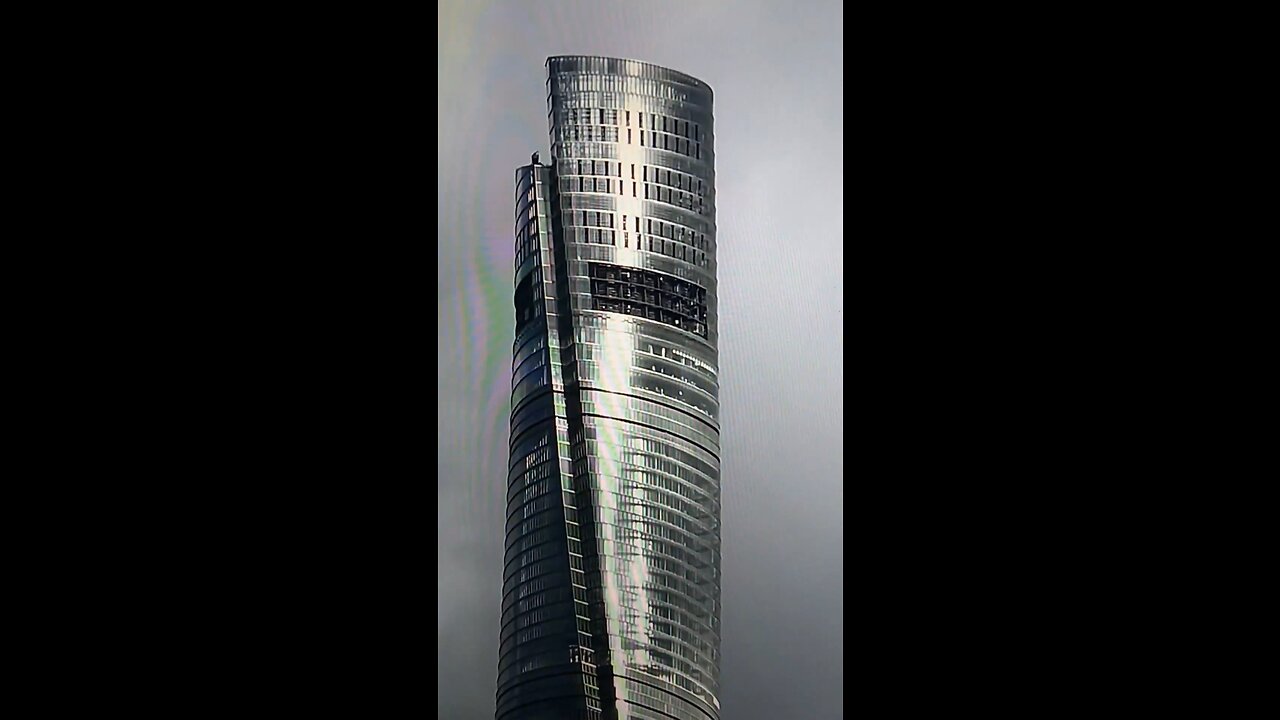 Cityscape building? A bottle of sparkling wine in Shanghai?