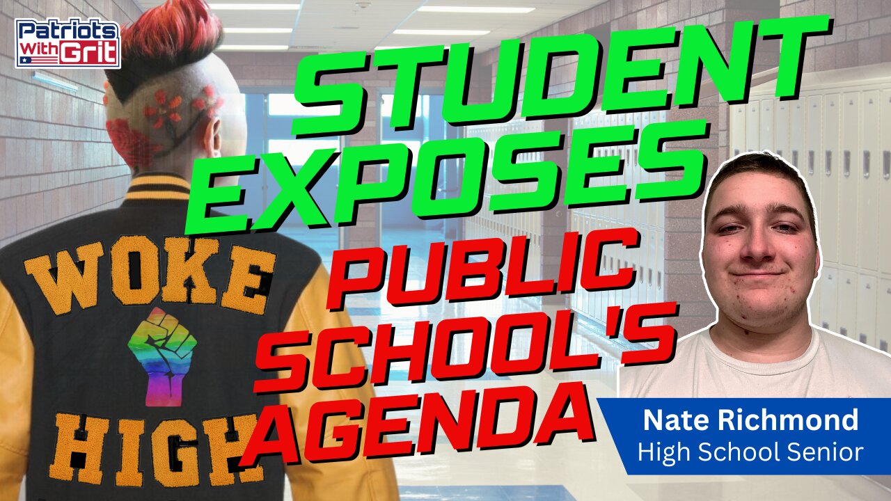 Student Exposes School's WOKE Agenda & How This Nonsense Is Affecting Education | Nate Richmond