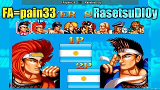 World Heroes (FA=pain33 Vs. RasetsuDIOy) [Argentina Vs. Argentina]