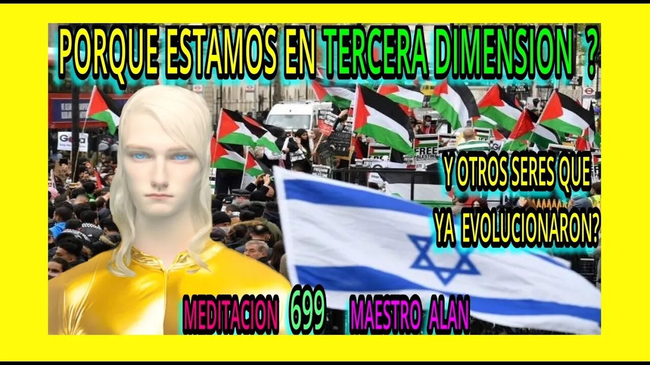 MEDITACION 699✅PORQUE ESTAMOS EN TERCERA DIMENSION Y TAMBIEN OTROS SERES QUE YA EVOLUCIONARON?❤️ALAN