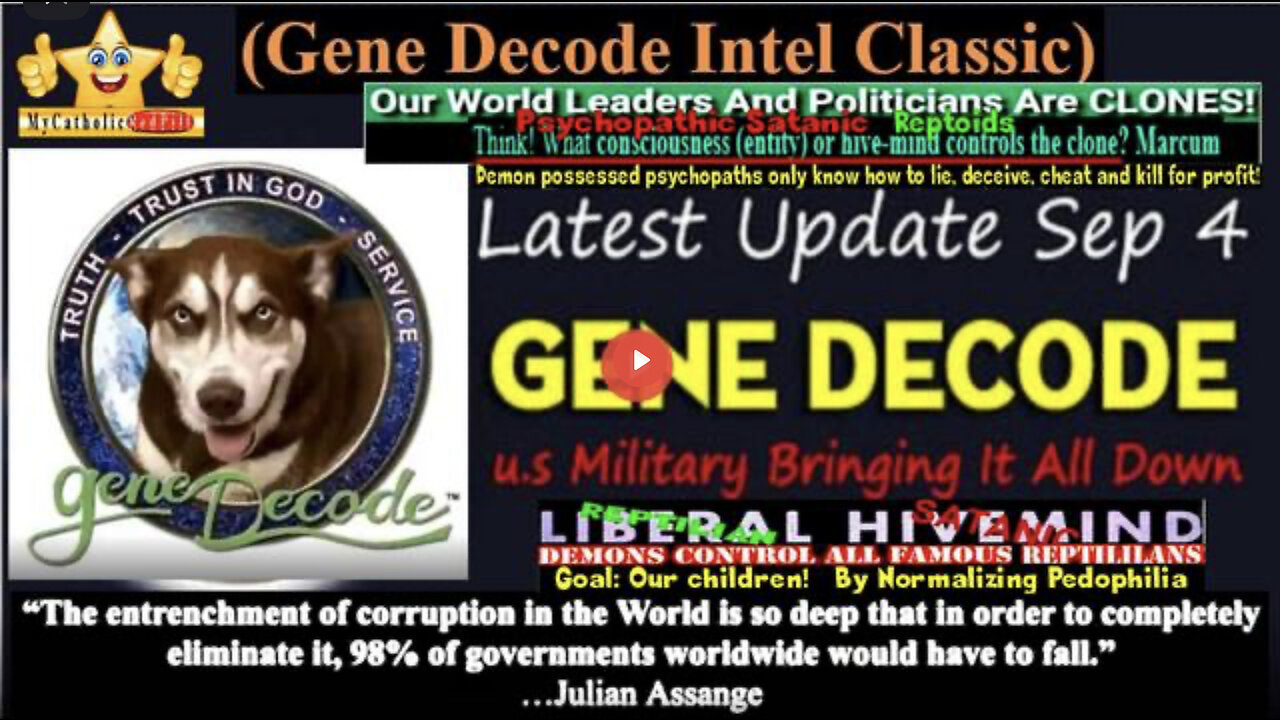 Gene Decode: " US Military Bringing It All Down" 9/4/2023
