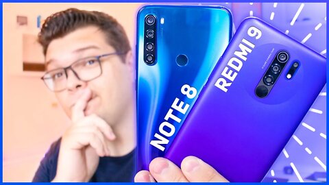 Redmi Note 8 ou Redmi 9 ? SAIBA QUAL DELES COMPRAR! Os mais VENDIDOS DA XIAOMI ATUALMENTE!