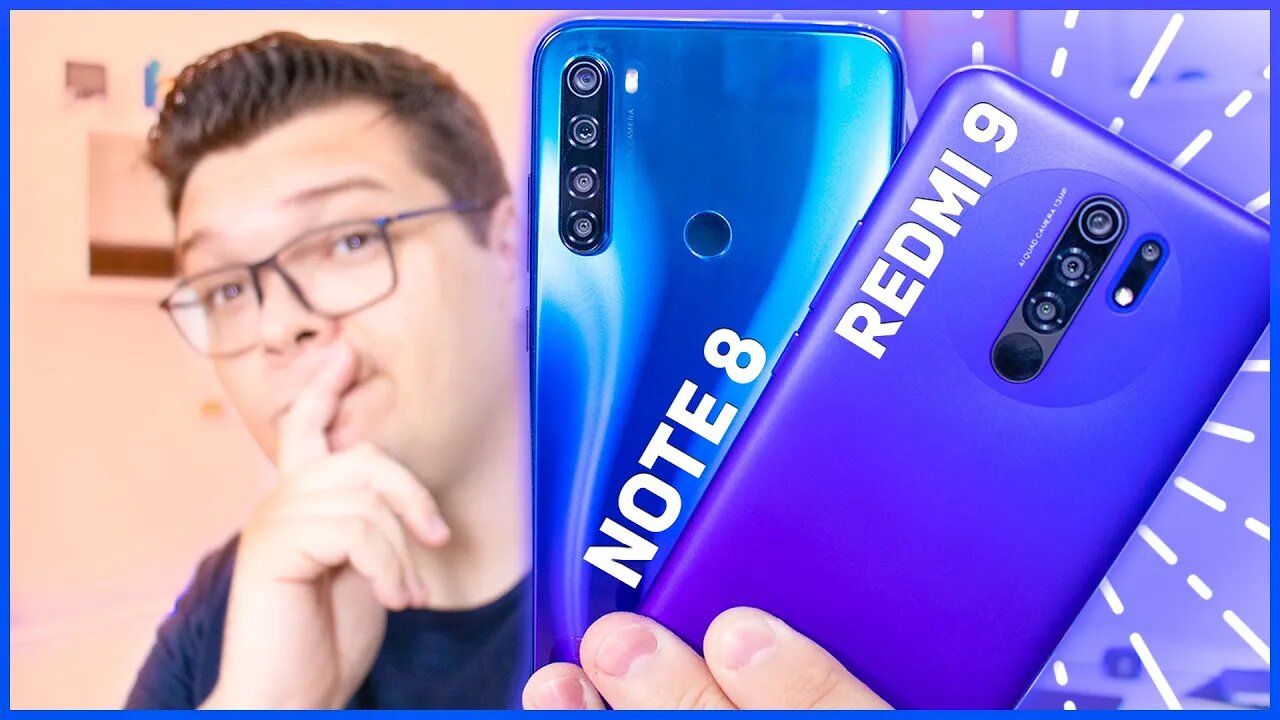 Redmi Note 8 ou Redmi 9 ? SAIBA QUAL DELES COMPRAR! Os mais VENDIDOS DA XIAOMI ATUALMENTE!