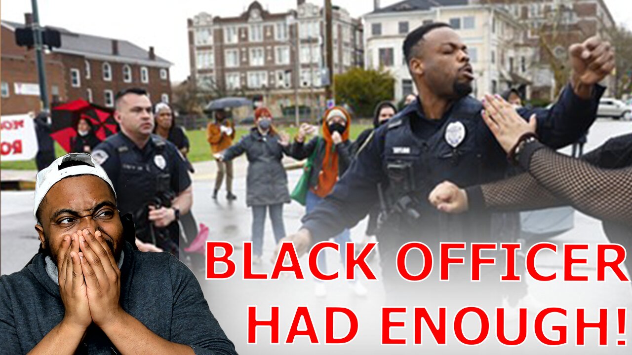 Black Police Officer Levels BLM Protestor After Being Accused of Racism