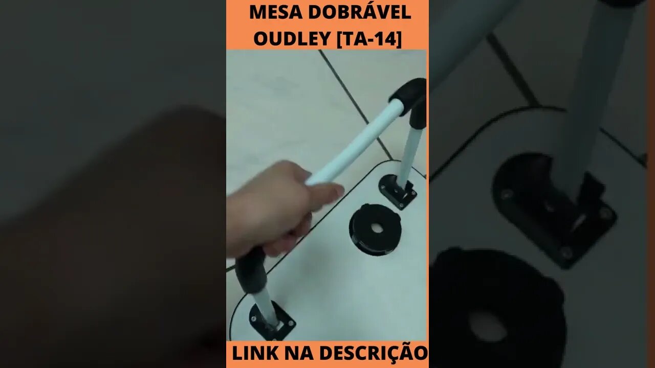 Mesa dobrável Oudley [TA-14] Mesa dobrável e mesa de quarto Mesa pequena Mesa de laptop Mesa