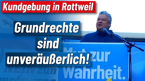 Rede bei der Kundgebung des KV Rottweil-Tuttlingen