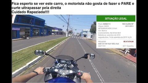 +1 Xracing, Varou o pare e ainda ultrapassou pela direita, exemplo de motoristas de Rio Claro