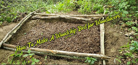 How To Make a Woodchip Bed For Woodloving Mushrooms!