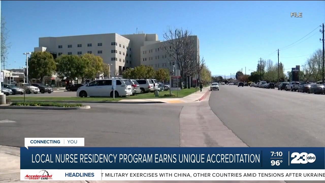 Bakersfield nurse residency program earns unique accreditation