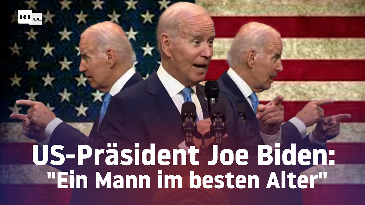 US-Präsident Joe Biden: "Ein Mann im besten Alter"