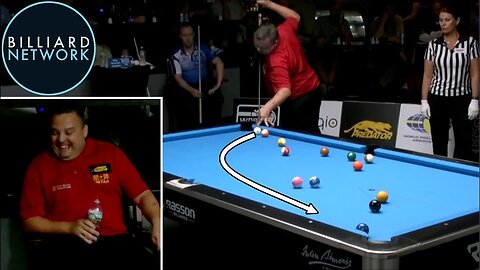 The unbelievable shot of 8 ball pool
