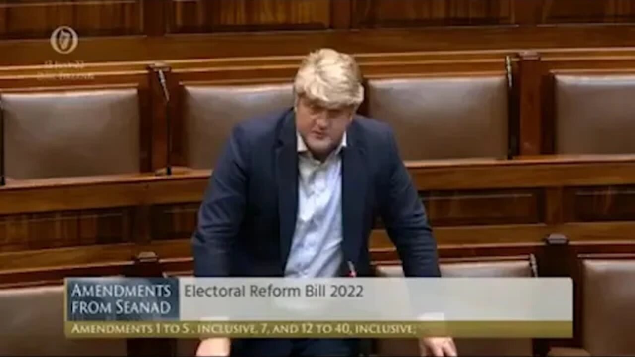 Ramming legislation through the Dáil