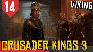 Chamando o PAPA Para o FIGHT - Crusader Kings 3 The Northmen #14 [Gameplay Português PT-BR]