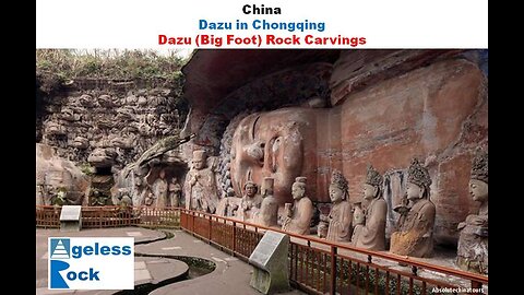 The Mysterious Dazu Rock Carving and Grottoes in China.