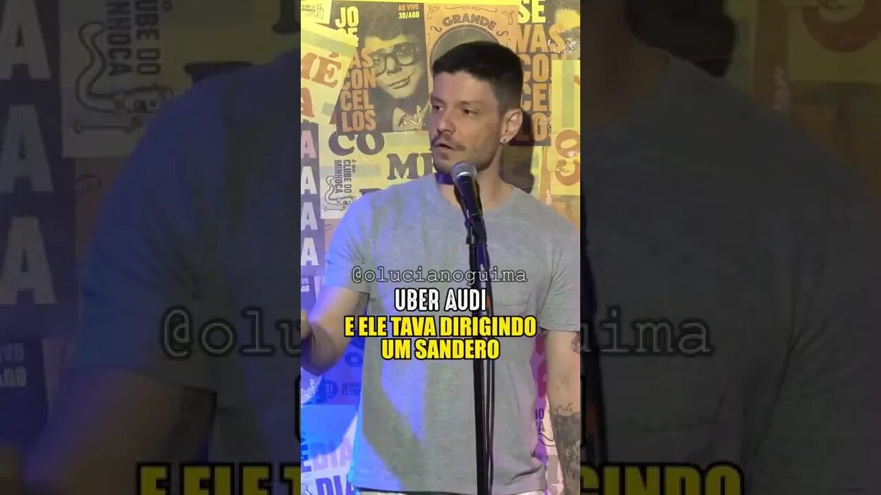 UBER AUDI ME SURPREENDEU #standupcomedy #shorts