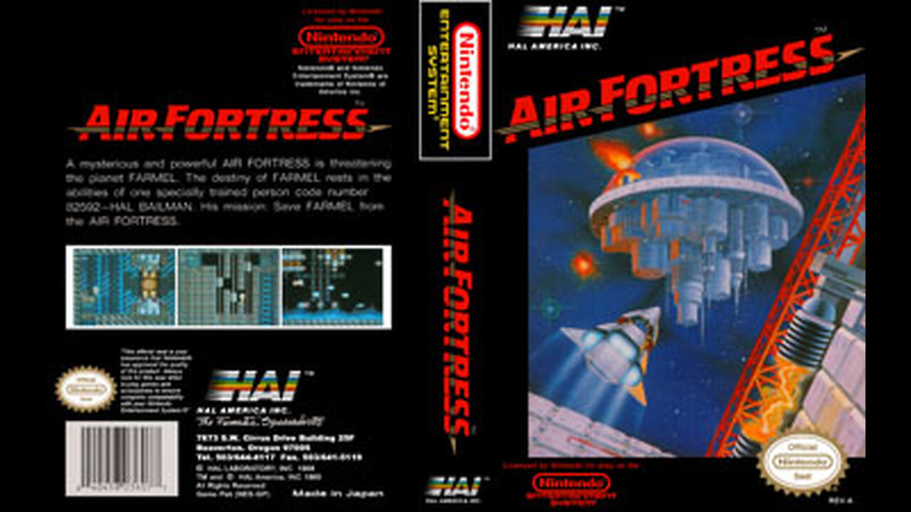 Building The NES Classic From Air Fortress Box Art