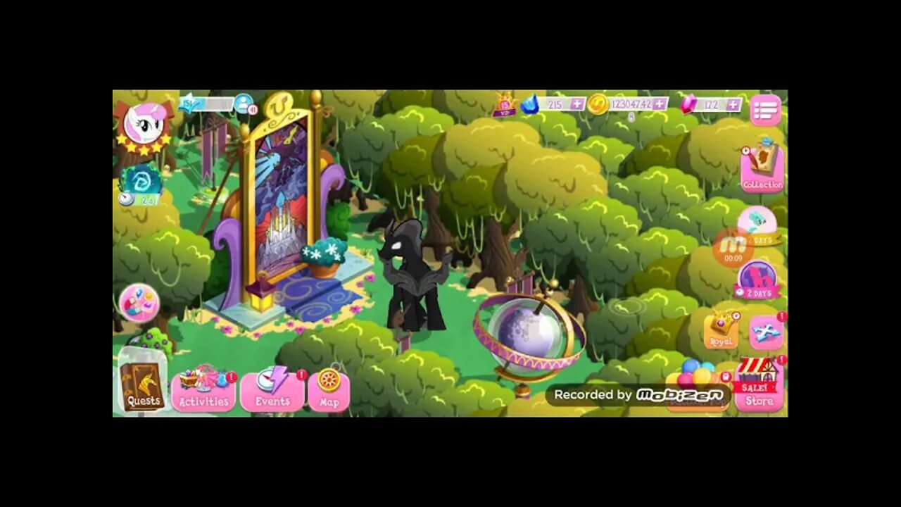 The Pony of Shadows enters the Temple of the Dark Moon!