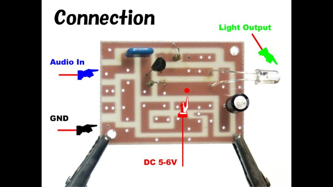 Simple Light Modulator and De-Modulator