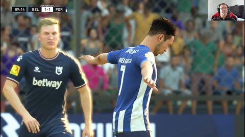 A JOGAR FIFFA22 PELA MODO CARREIRA 47# DEFINITIVAMENTE DOIS JOGOS PARA ESQUEÇER