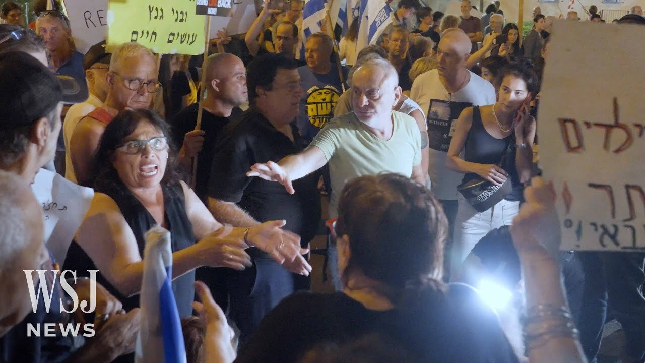 Tel Aviv Dispatch: War With Hamas Exposes Deep Division Among Israelis | WSJ News