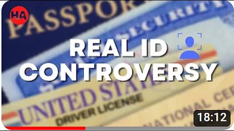 CONTROVERSY OVER REAL ID