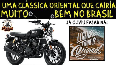 Olha aí a LEGEND 250 Twin II, essa iria complicar a Vida da Meteor 350?