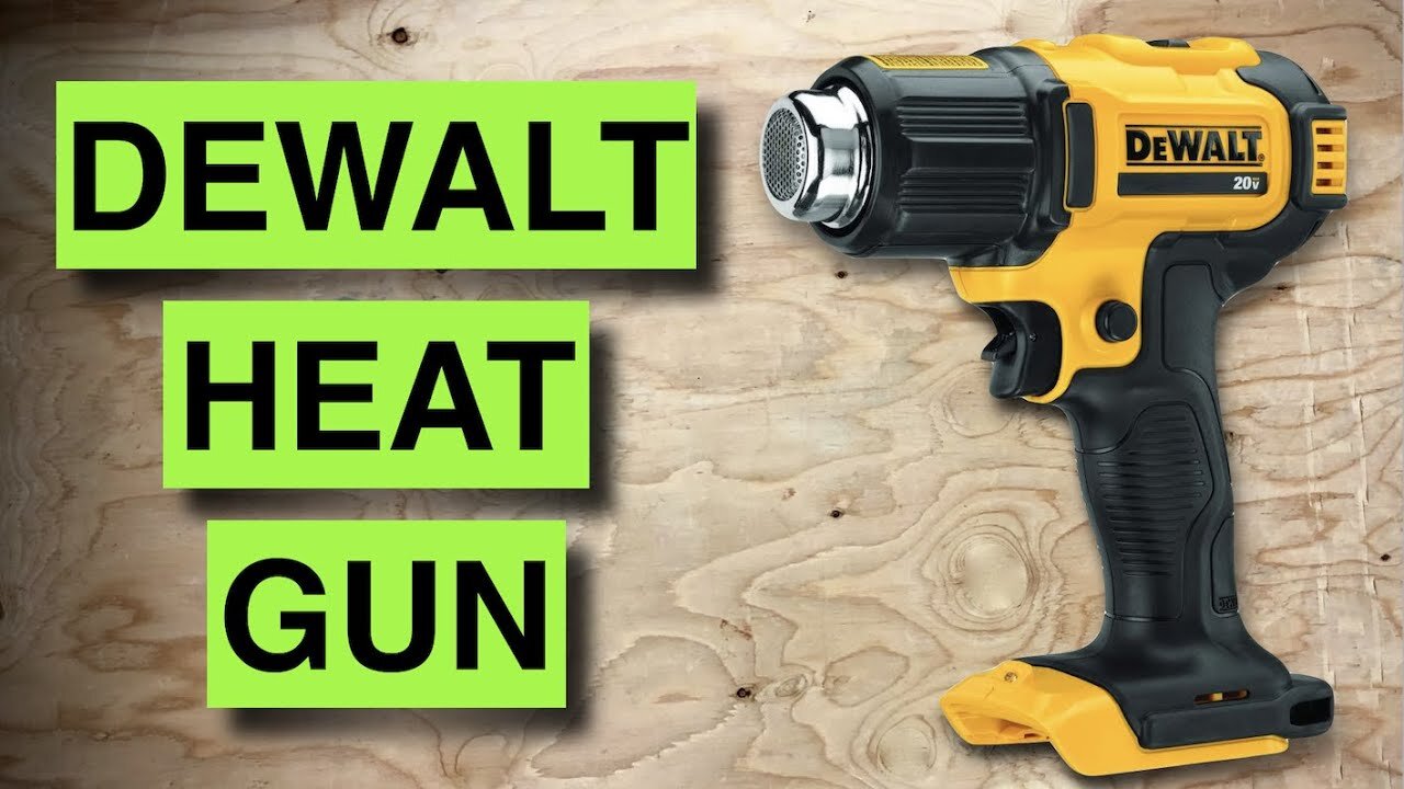 DEWALT® 20V MAX Cordless Heat Gun DCE530B Review