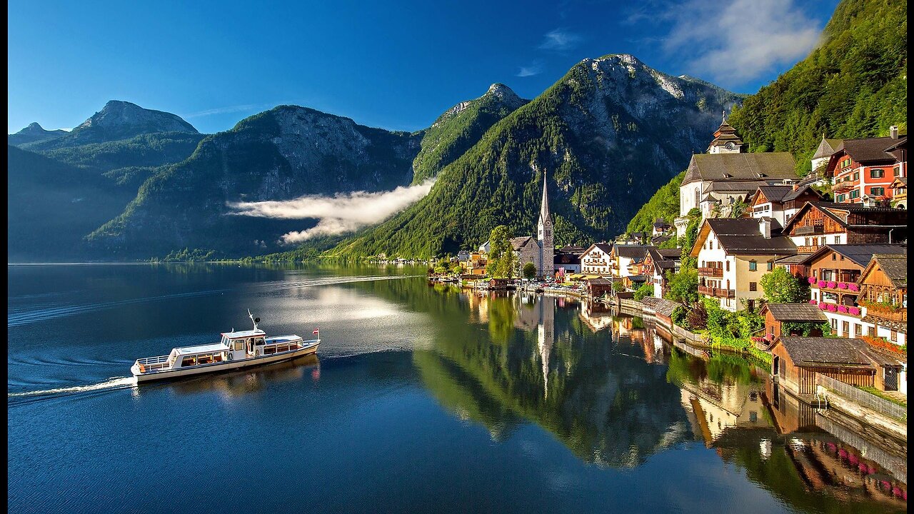 MOST BEAUTIFUL VILLAGE IN THE WORLD : HALLSTATT AUSTRIA !!!