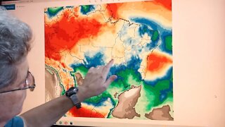 Previsão para os próximos 45 dias indica mudanças no padrão climático no País