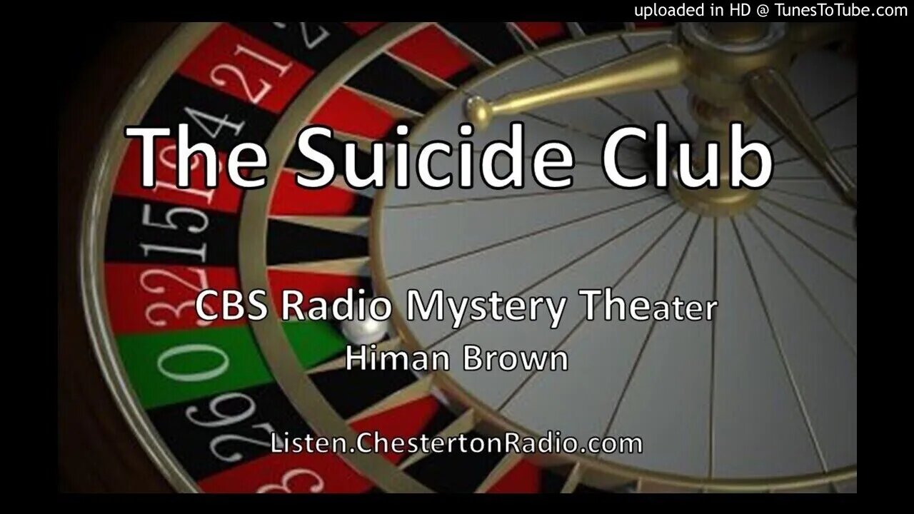 The Suicide Club - CBS Radio Mystery Theater