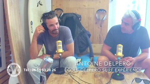 Antoine Delpero - La Maison du Surf - Radio Biarritz [en direct 🔴]