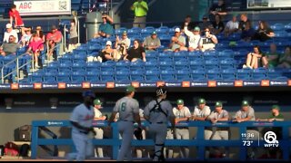 Jensen Beach baseball team watches former player return home