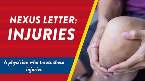 Nexus letter: A physician who treats these injuries